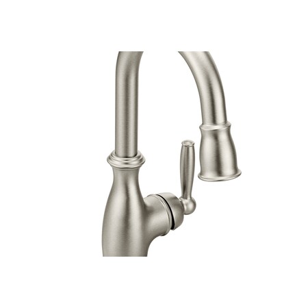 Moen One-Handle Pulldown Bar Faucet Spot Resist Stainless 5985SRS